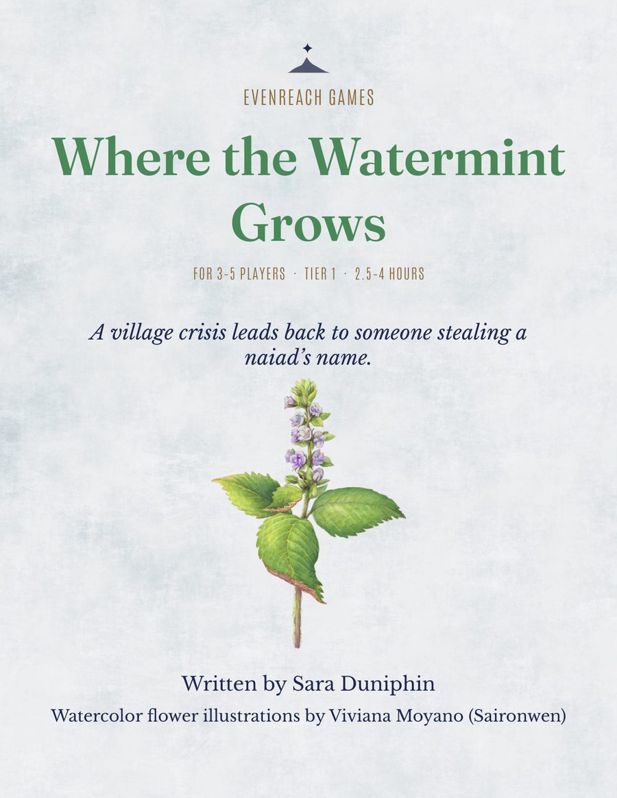 Cover of Where the Watermint Grows, Daggerheart Compatible edition